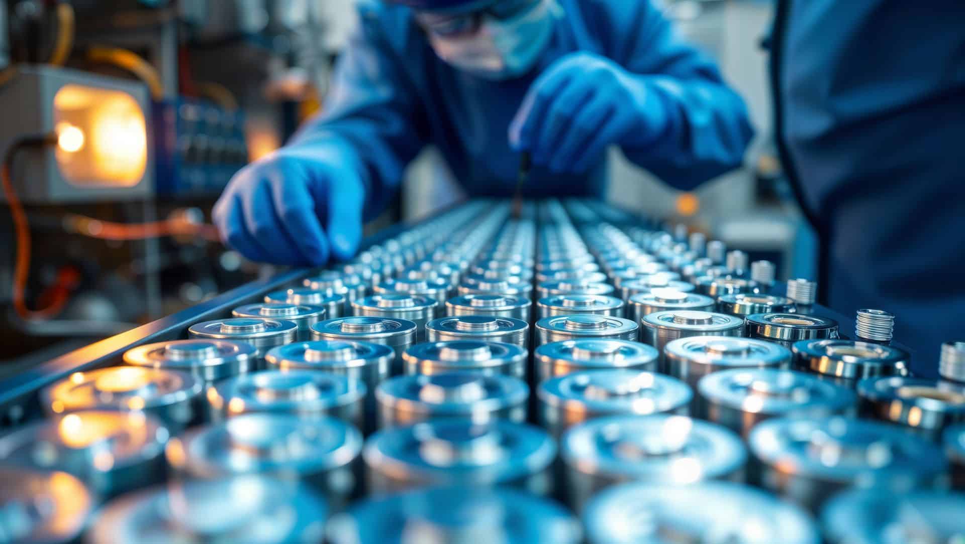 Batterie-Produktion