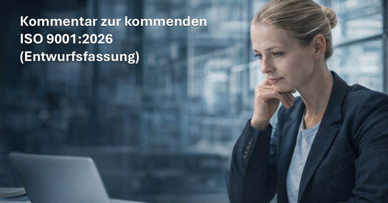Headerbild Kommentar zur kommenden ISO 9001:2026