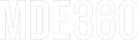 MDE360 logo